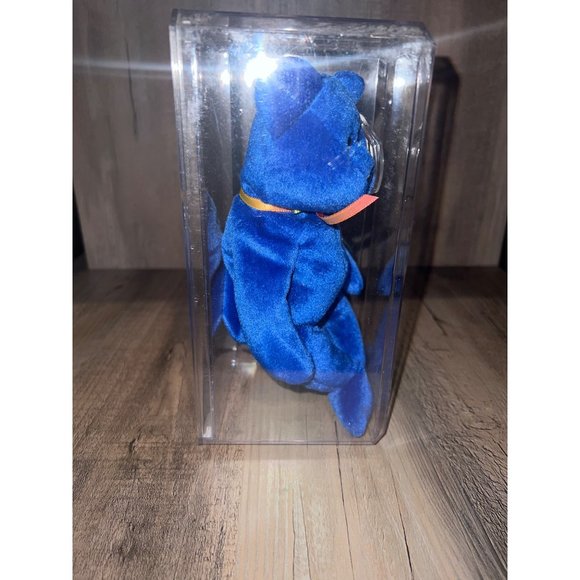 Ty Clubby Bear 1998 Mint - Etsy Israel Rare 1998 “Clubby” Bear by Ty In Case